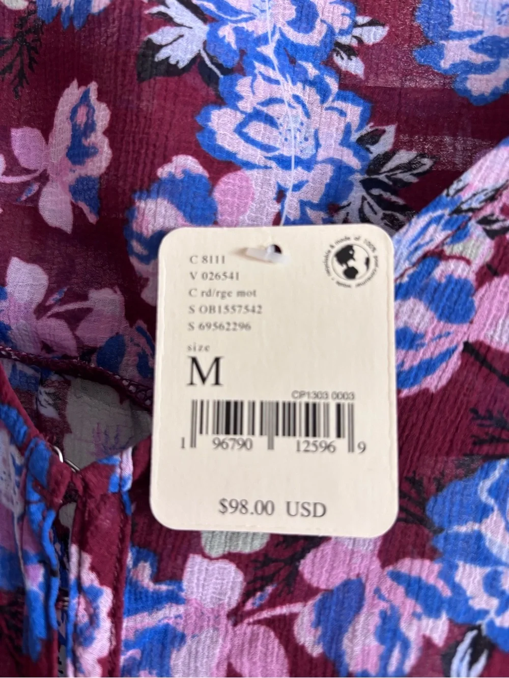 Free people maybel top, size M